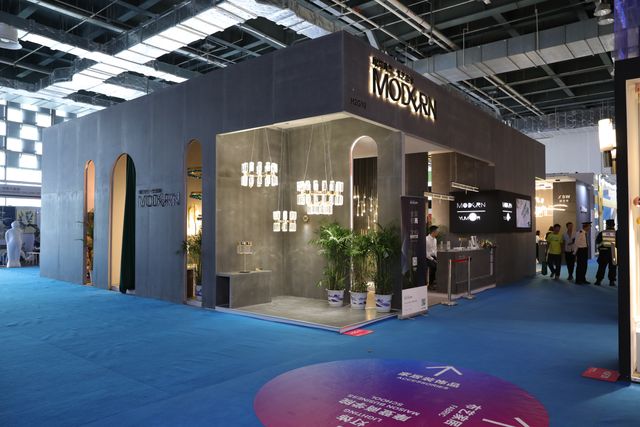 One of our earlier trade-show booths