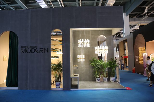 One of our earlier trade-show booths
