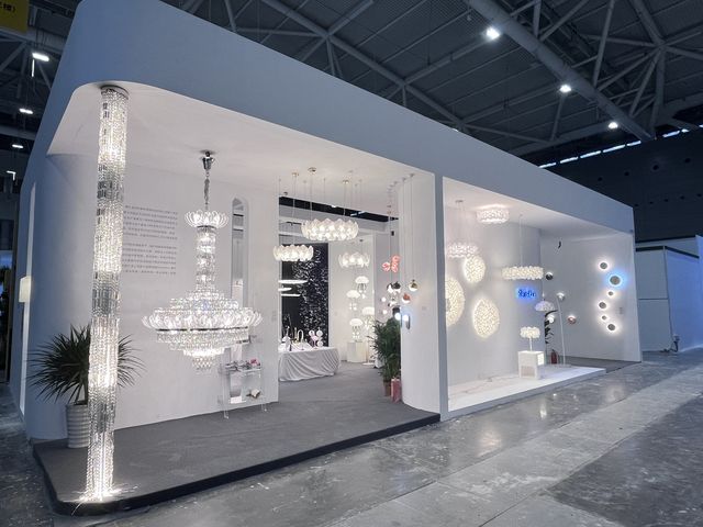 One of our earlier trade-show booths