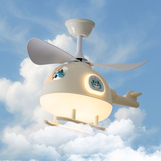 Helicopter Kids' Fan Light