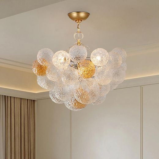 Bubble Glass Chandelier