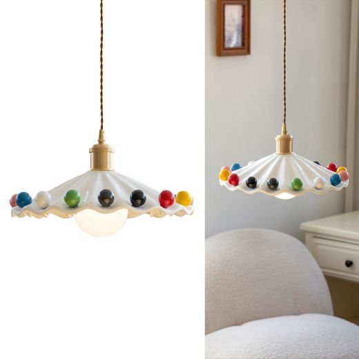 Beaded Rim Pendant