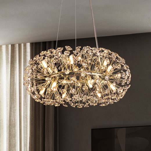Crystal Dandelion Chandelier