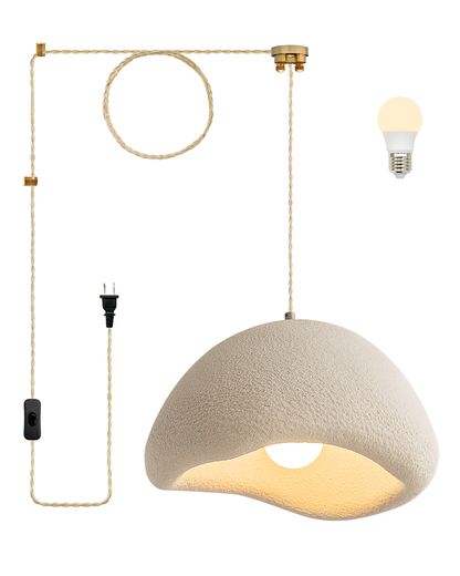 Plug-in Wabi-Sabi Pendant