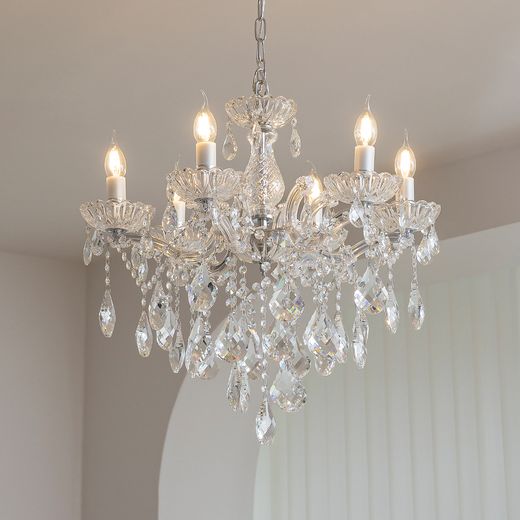 Crystal Candle Chandelier