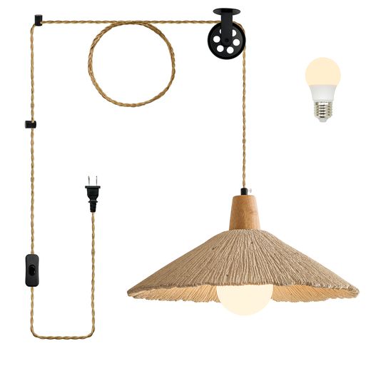 Plug-in Woven Hat Pendant